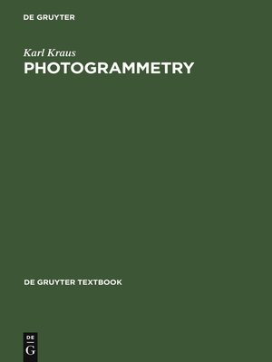 cover image of Photogrammetry